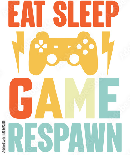 Eat sleep game respawn T-Shirt Designs.