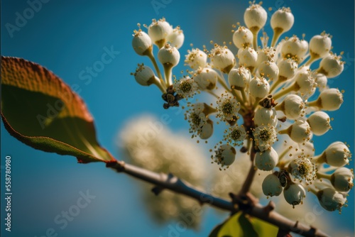 Macro Photographs of Bradford Pear Flowers