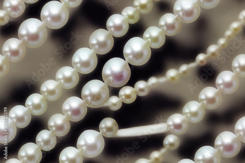 Pearl Pearls June Birthstone Gem Gemstone Jewel Crystal Seamless Texture Pattern Tiled Repeatable Tessellation Background Image