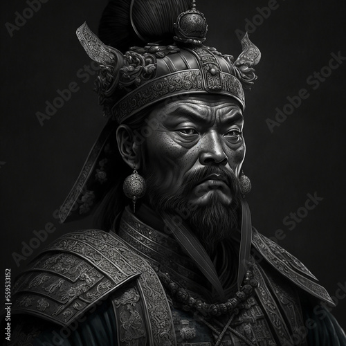 sun tzu. Created with Generative AI technology.