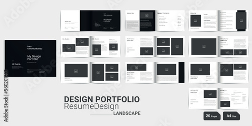 Design Portfolio and Resume Architect Portfolio Layout Design Portfolio Layout 