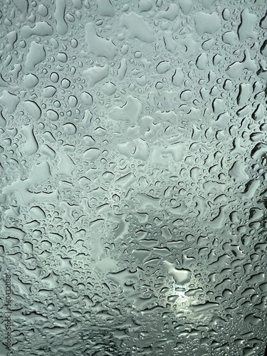 water drops on the window