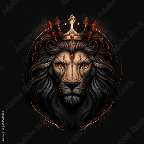Professional logo of a lion