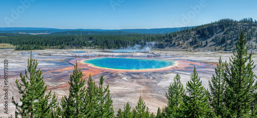 Great Prismatic in yellowstone national park