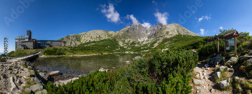 Panorama, Łomnicki Staw, Kolejka linowa, Słowacja