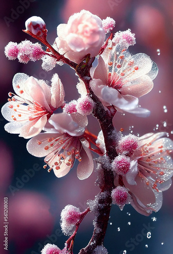 fleurs de cerisiers