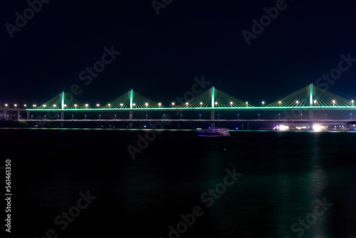 Atal Setu Bridge - Panjim, Goa India. The Atal Setu is a cable-stayed bridge in Goa that runs between Panaji and Porvorim. It carries National Highway 66 over the tidal part of the Mandovi River. 