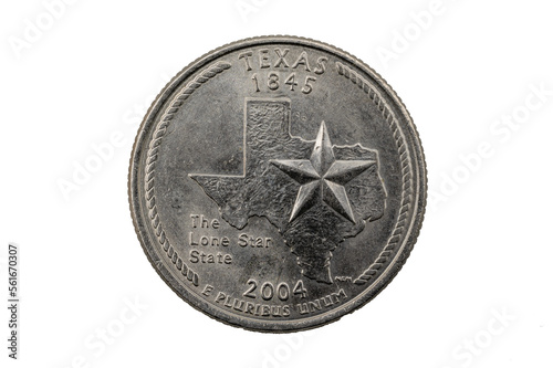 Texas State Quarter, 50 state quarters 1845 -2004 The Lone Star State