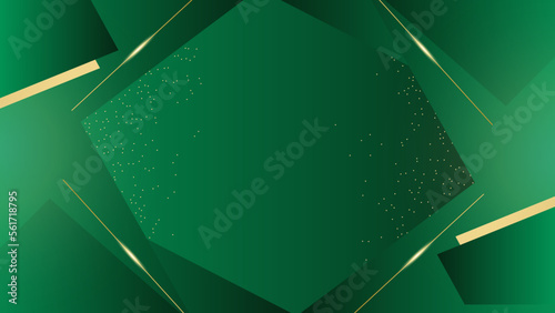 Abstract multicolor emerald green background. Vector polygonal design illustrator