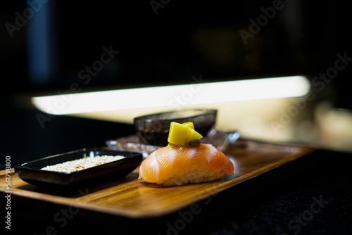 Nigiri sushi restauracja jedzenie 
