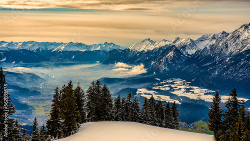 Landschaft, Skigebiet, Ski, Schwaz, Pill, Kellerjoch, Nebelmeer
