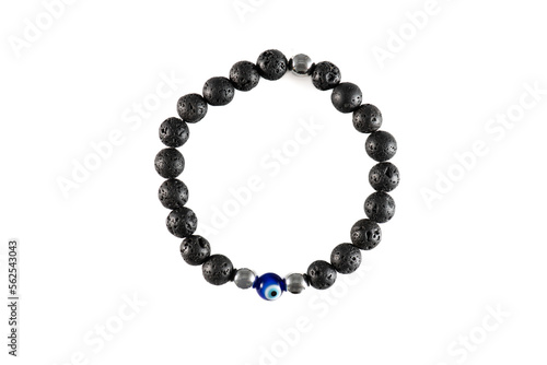 Evil Eye lava bracelet