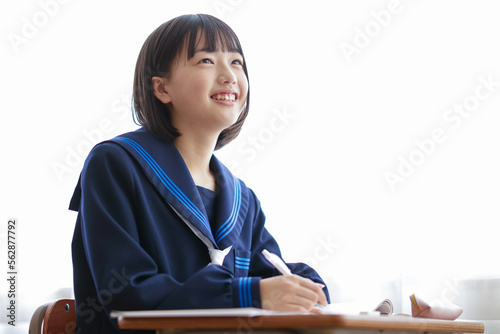 授業を受ける学生