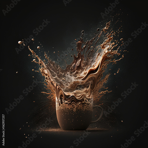 exploding coffee, generative AI 