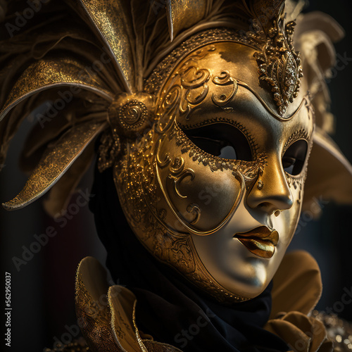 venetian carnival mask, Generative AI, generative AI, 