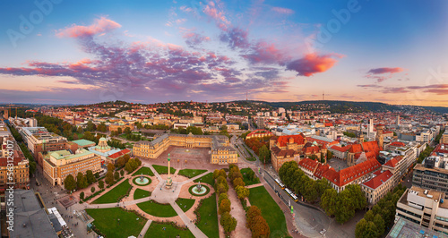 Schlossplatz in Stuttgart, Germany