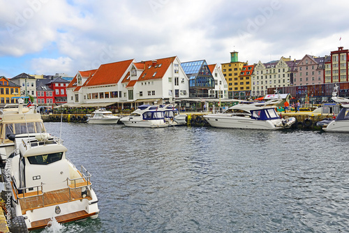 Harbor in Bergen, Norway