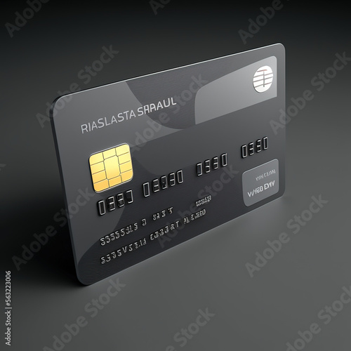 ATM card, credit card. Generative AI