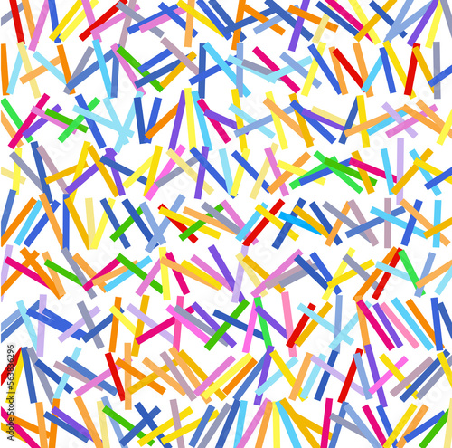 seamless pattern with colorful ribbons