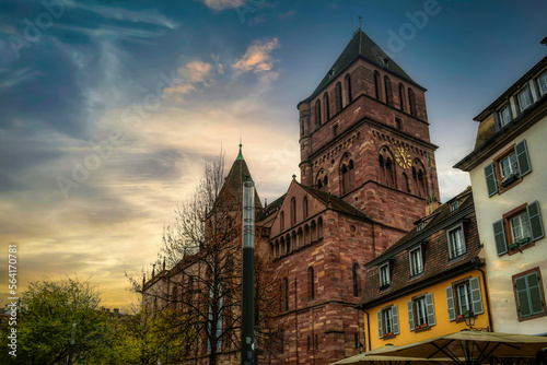 Saint Thomas Church, Strasbourg, Alsace, France