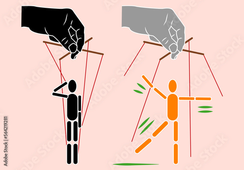 Manipulación. Sumisión vs asertividad. Lucha. Liberación. Subrogación. Abnegación. Marioneta o pelele