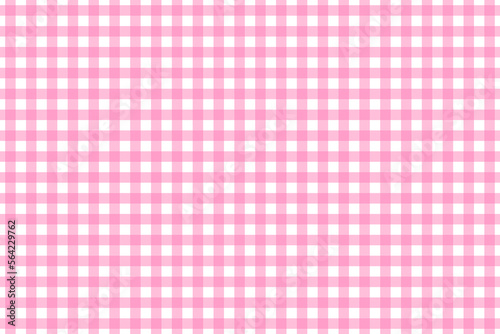 Seamless pattern with pink gingham check, plaid repeat backdrop ,png isolated on transparent background, wallpaper, book cover, tablecloth design