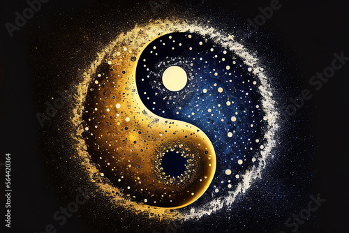 Yin Yang Symbol, generative AI