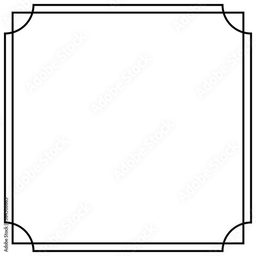 chinese decoration frame line border