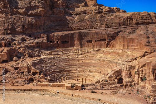 Ancient city of Petra, Jordan - The Nabataean Theatre