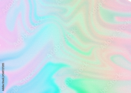 虹色に反射したホログラム背景