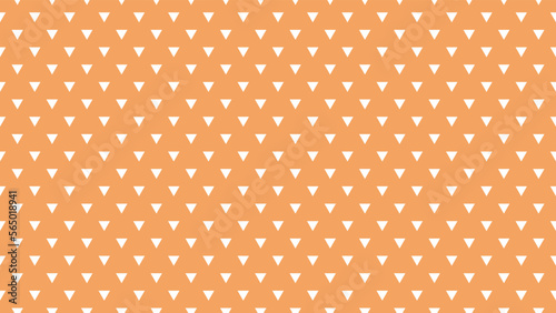 white colour triangles pattern over sandy brown useful as a background