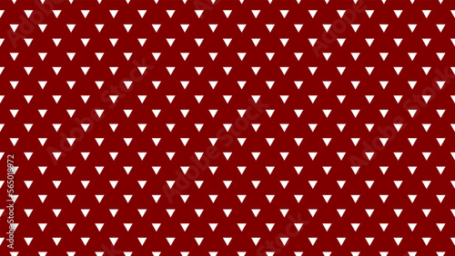 white colour triangles pattern over maroon brown useful as a background