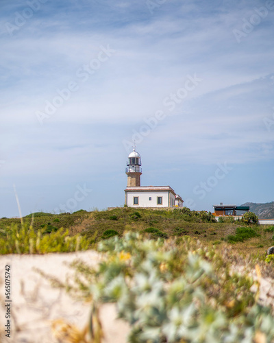 Faro de Larino en Galicia