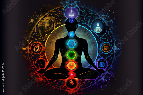 7 chakras concept