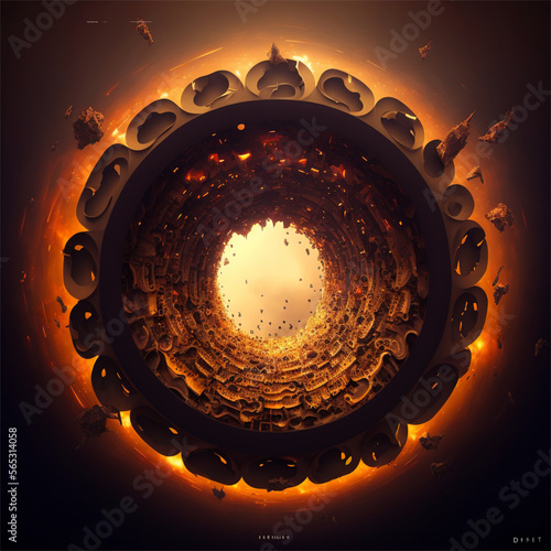 Descending Dantes' Seven Circles of Hell