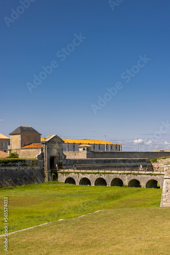 Citadel of Saint Martin on Ile de Re, Charente-Maritime, France
