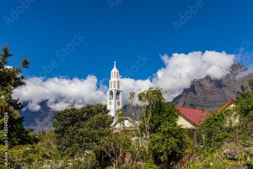 Cilaos, Reunion Island - The church