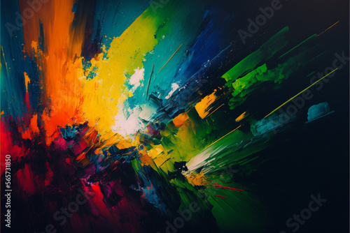 Abstrakcja kolorowa tło 5