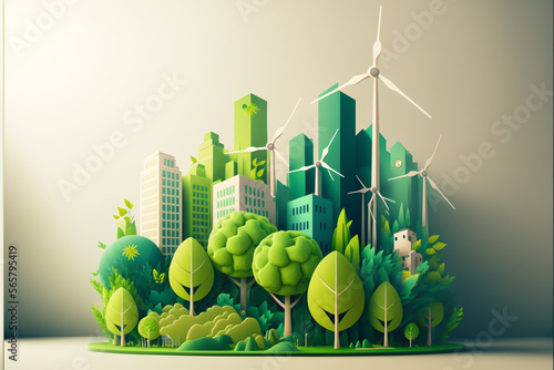 Leading the way in green industry and clean energy initiatives. Developed an eco-friendly city that utilizes renewable energy sources such as solar, wind, geothermal power to reduce carbon footprint.