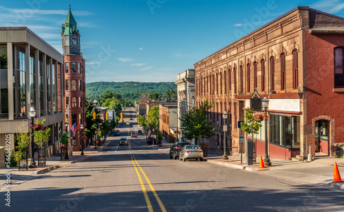 City of Marquette in Northern Michigan sits on Hilltop