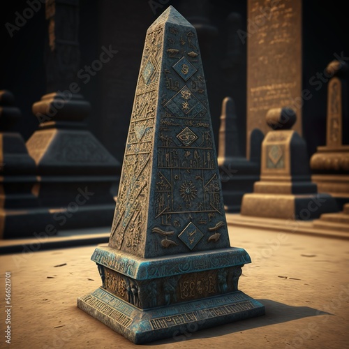 Egyptian obelisks symbols