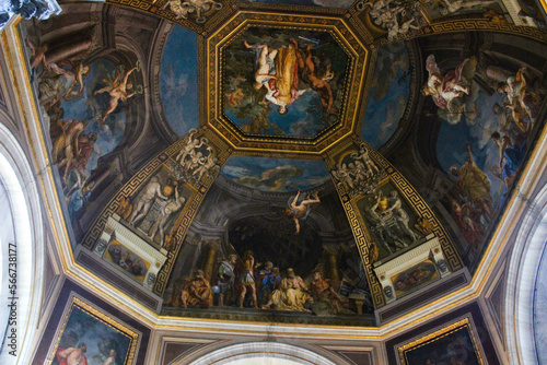 Vatican Museum "Ceiling Angels" Adam Murals Rome Italy