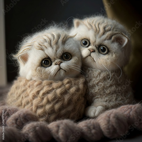 gatti di lana