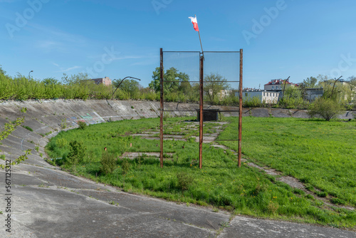 OSIR Stadion Orzeł , dawny opuszczony tor kolarski Józefa Piłsudskiego na Pradze Południe.