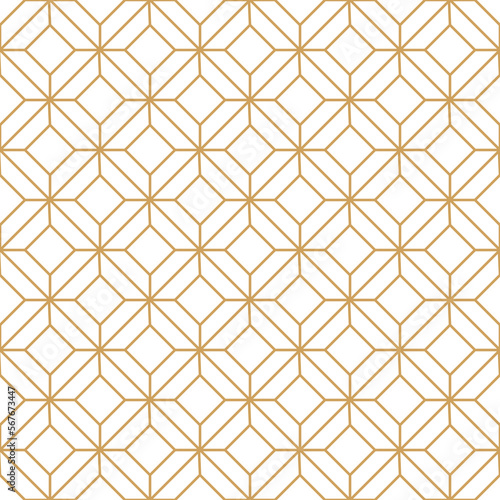  ornamental seamless pattern geometric square shape and line isolated on transparent background , cut out, png, illustration