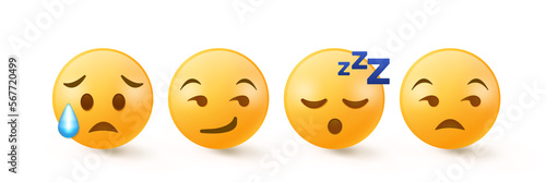 3d emoji with cynic character