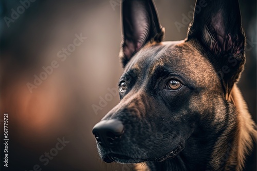 Belgian malinois Portrait