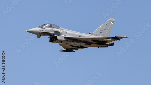 Dassault Rafale presentation at an air show 