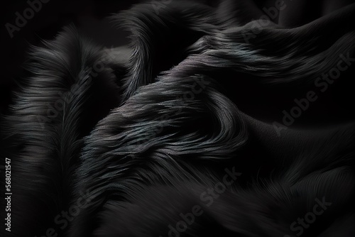 black plush background