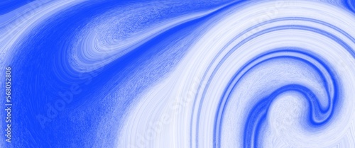 abstract background of a blue chalk swirl and white or transparent background